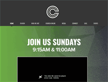 Tablet Screenshot of christschurchcamden.com